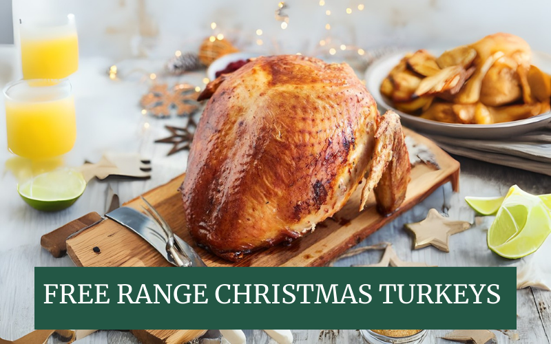free range Christmas turkey