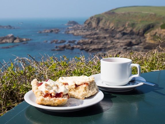 cream tea in Cornwall