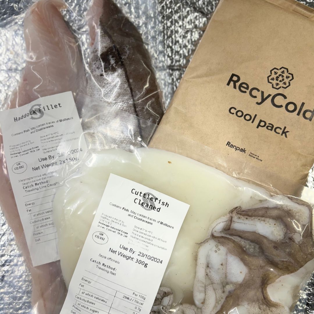 cornish fish boxes PopUp #CANQUET Bundle The Fish Box Club-Nationwide July