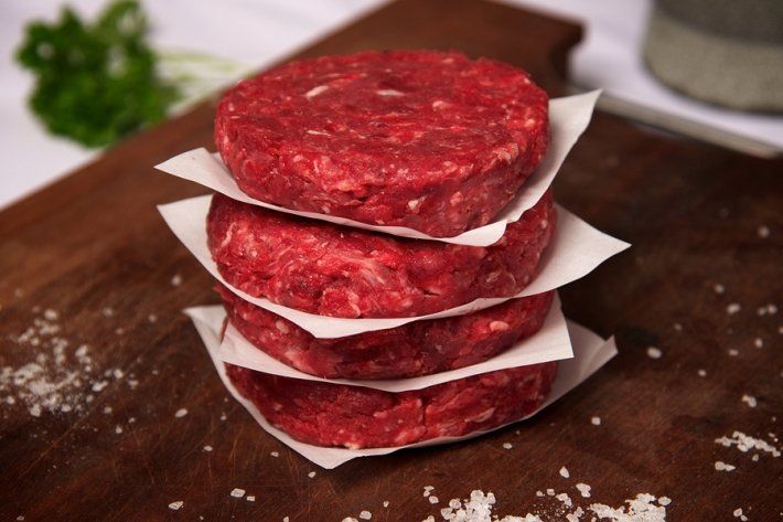 Beef burgers, 2 pack
