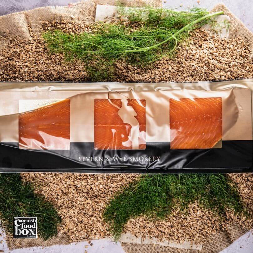 Side of smoked salmon