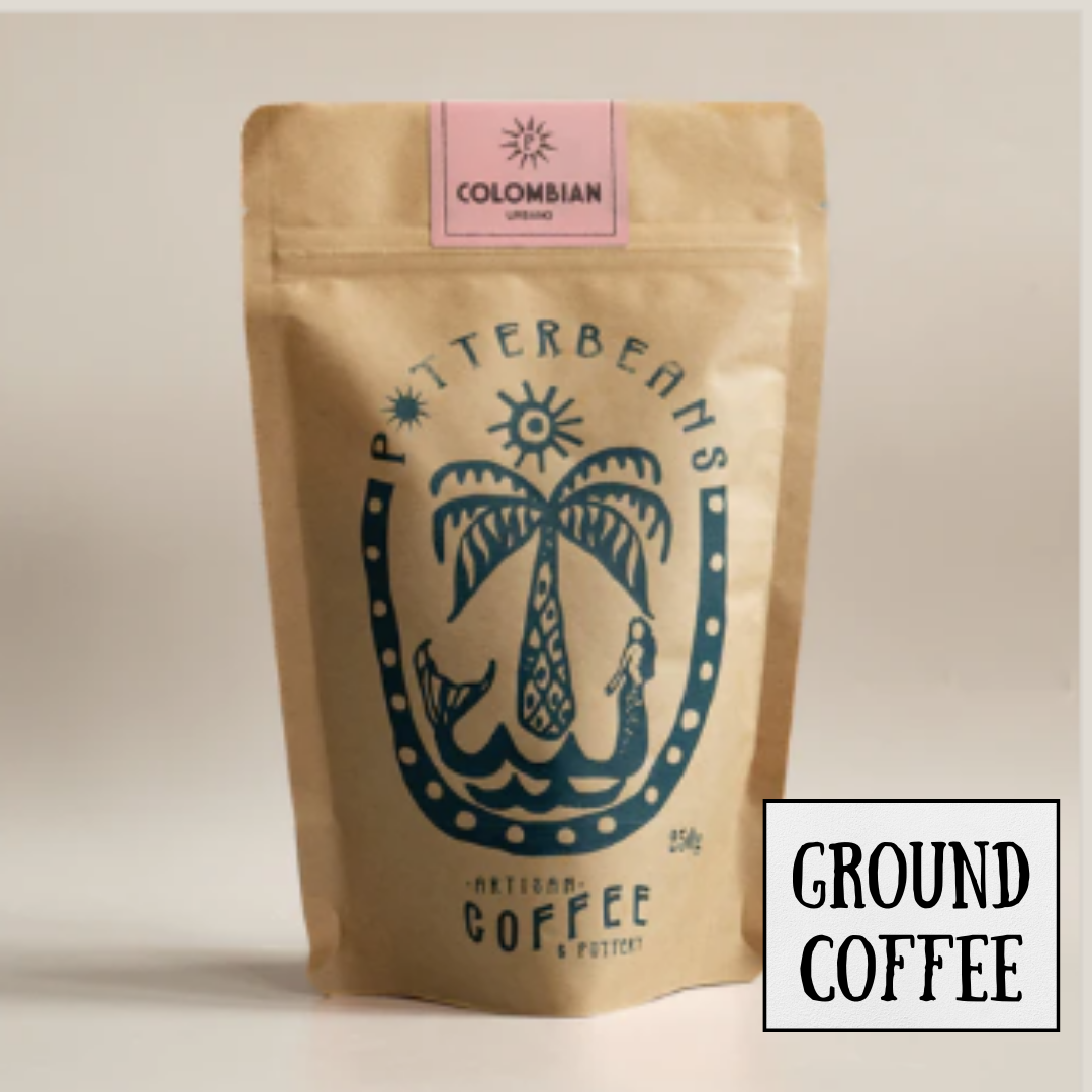 Potters Beans Ground Coffee 200g