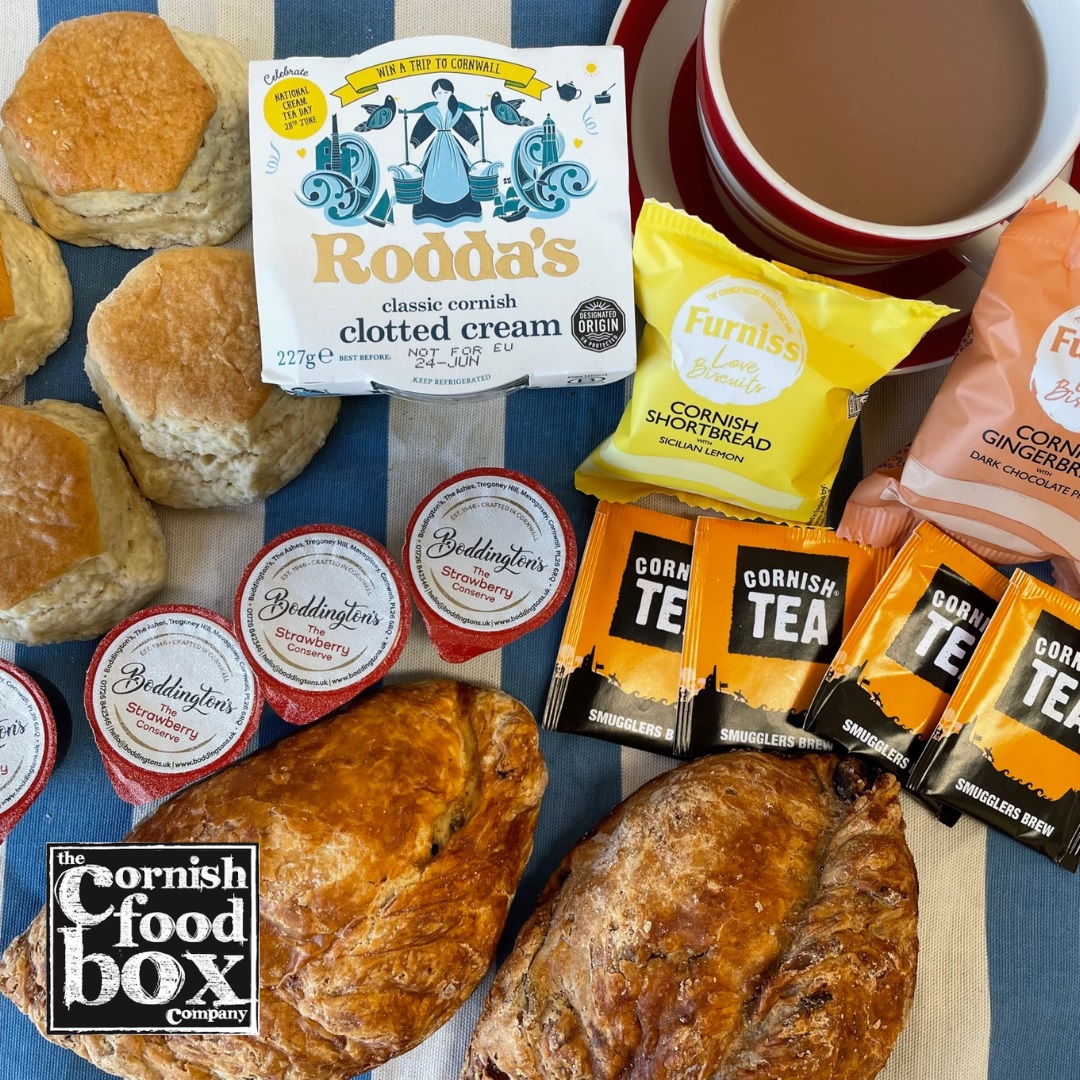 Cornish Cream Tea & Ann's Pasty Hamper 