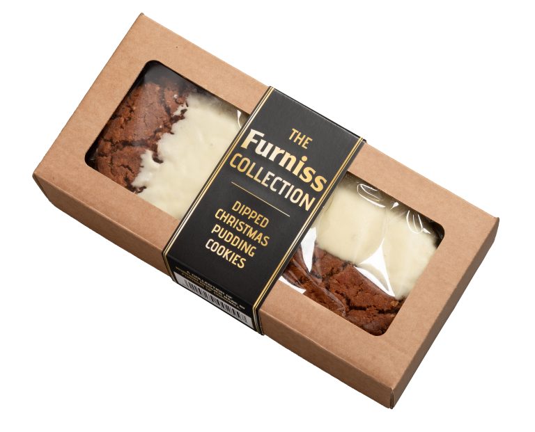 dipped christmas pudding cookies