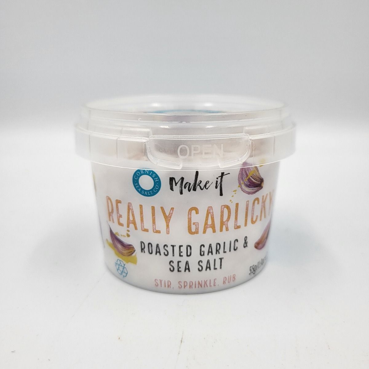 Cornish Sea Salt Pinchpot - Garlic 55g