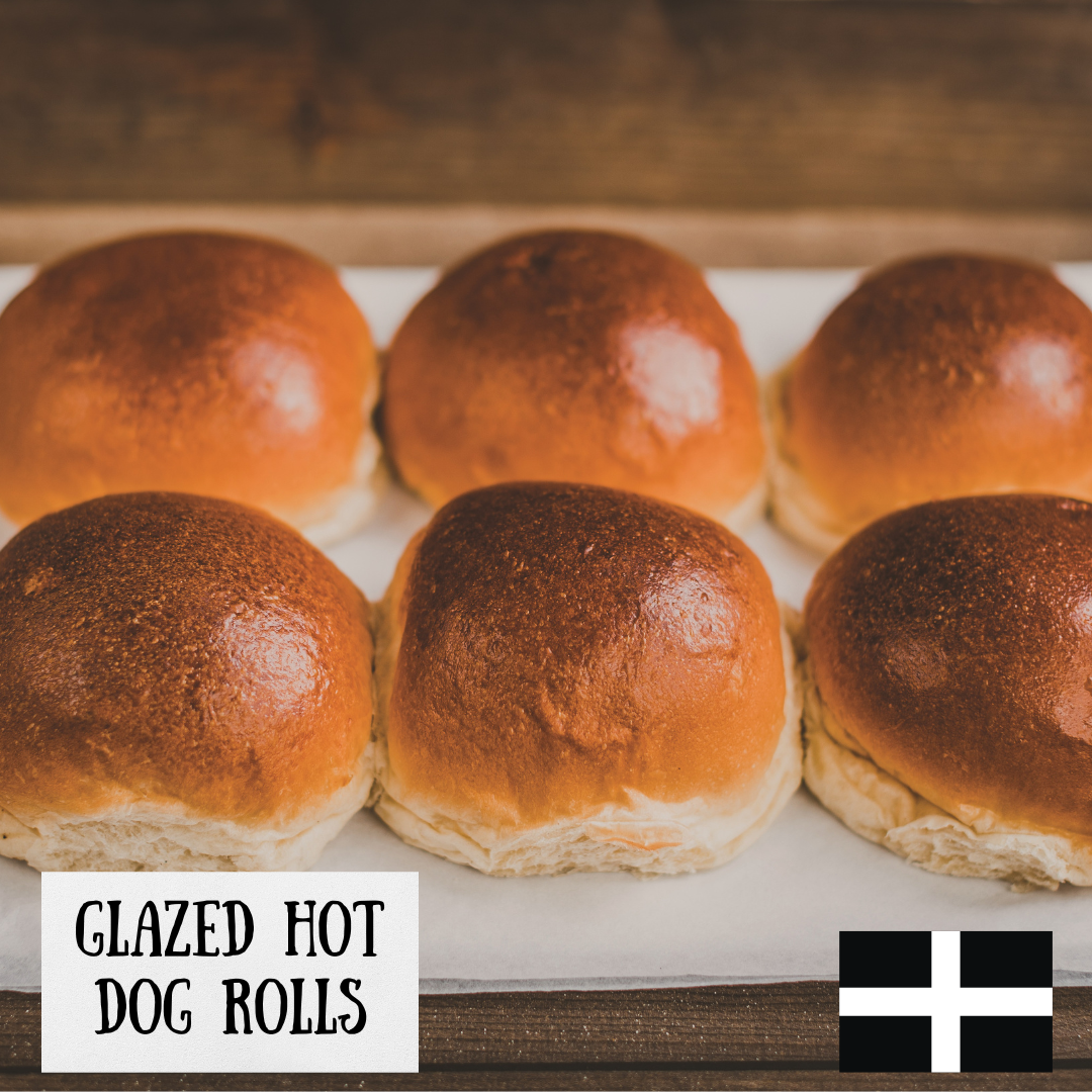 Baker Tom's Glazed Burger Buns 6pk