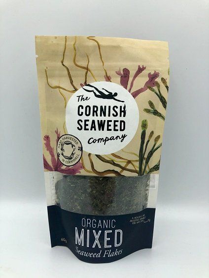 Organic Mixed Cornish Seaweed Flakes 60g