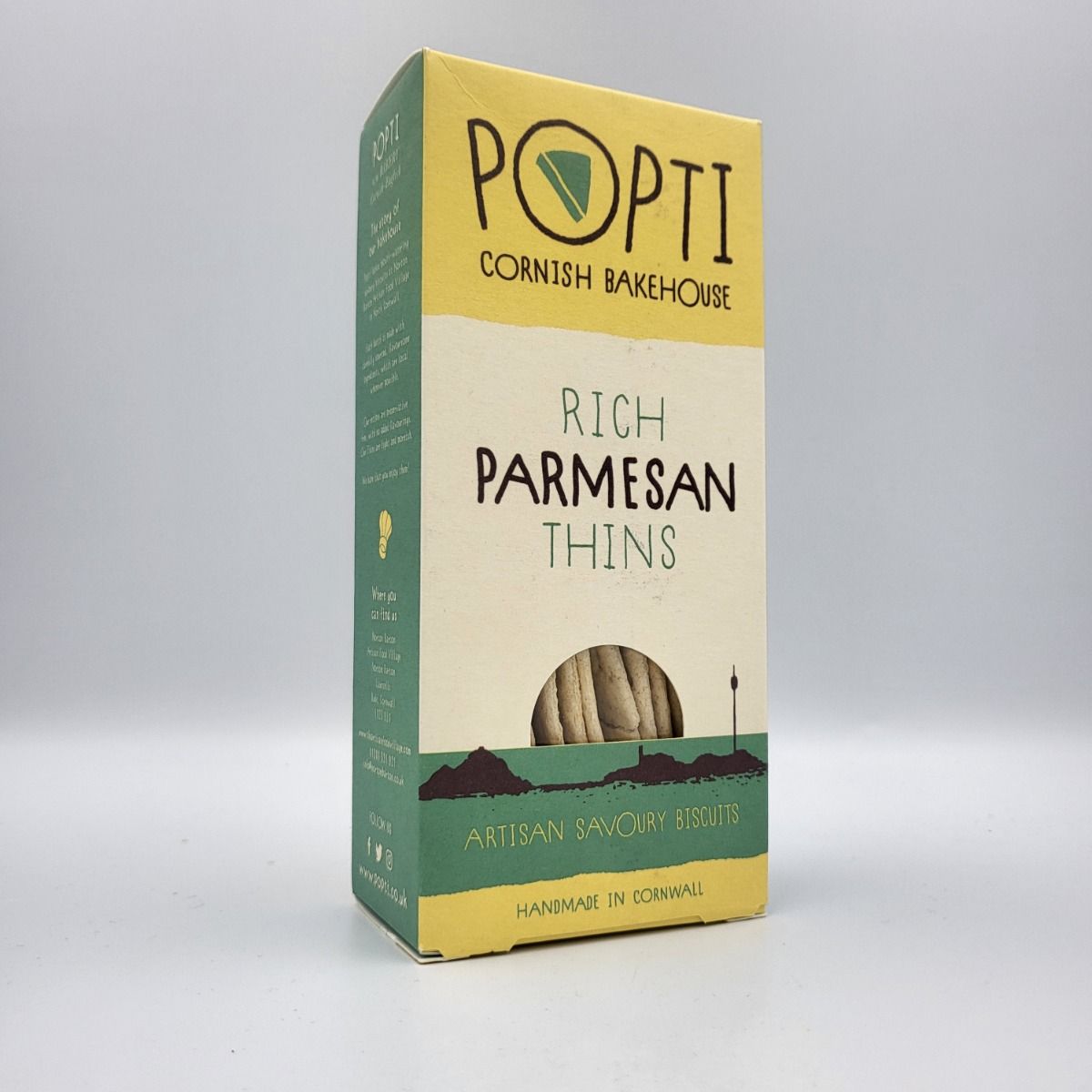Popti Parmesan Savoury Thins