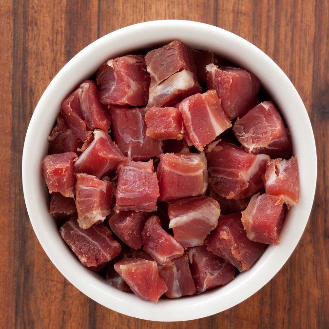pack of diced Cornish gammon for pies, stews and hotpots