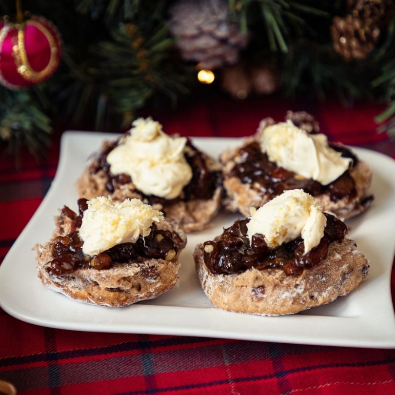 Cornish Christmas Scones 4pk