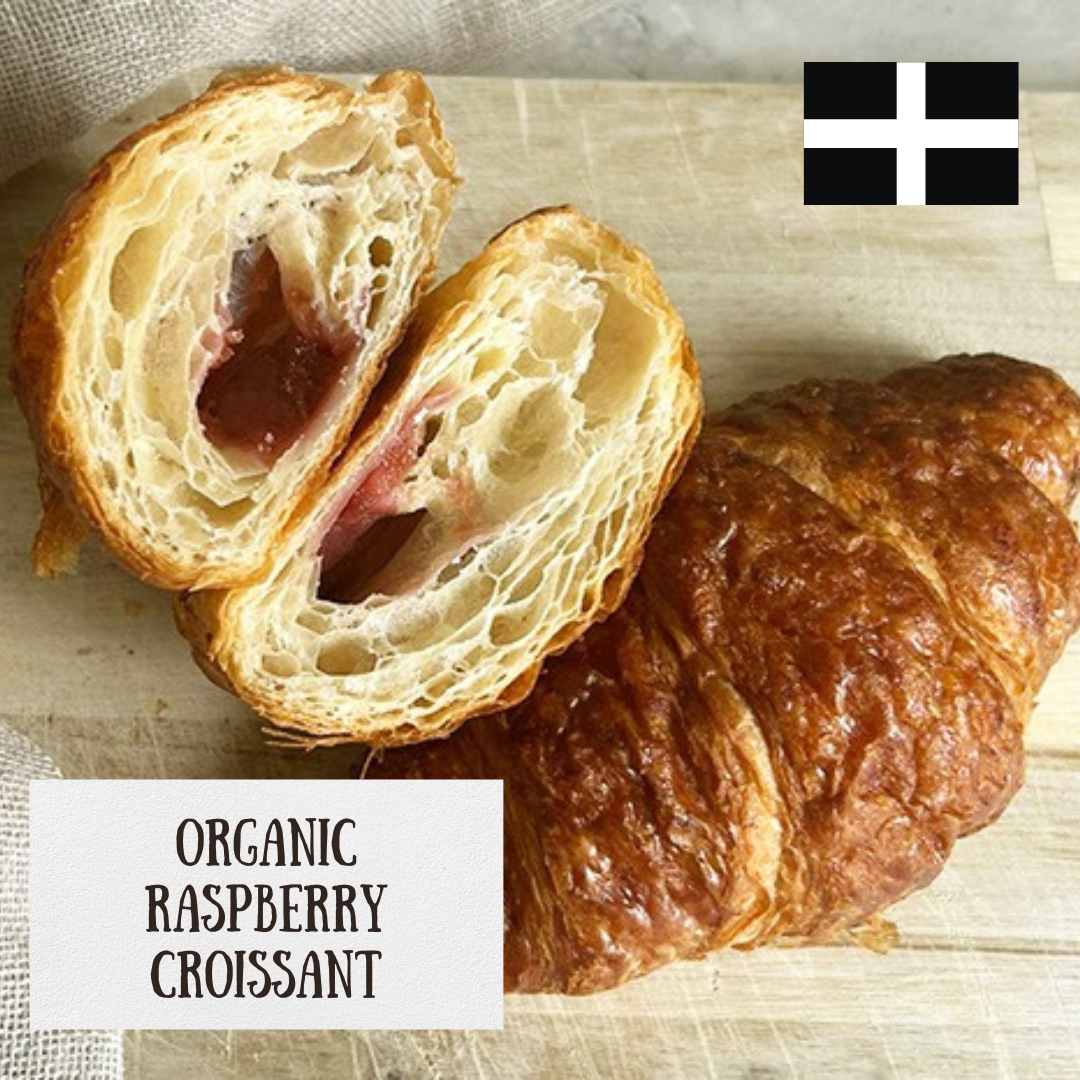 Organic Vegan Raspberry Croissant