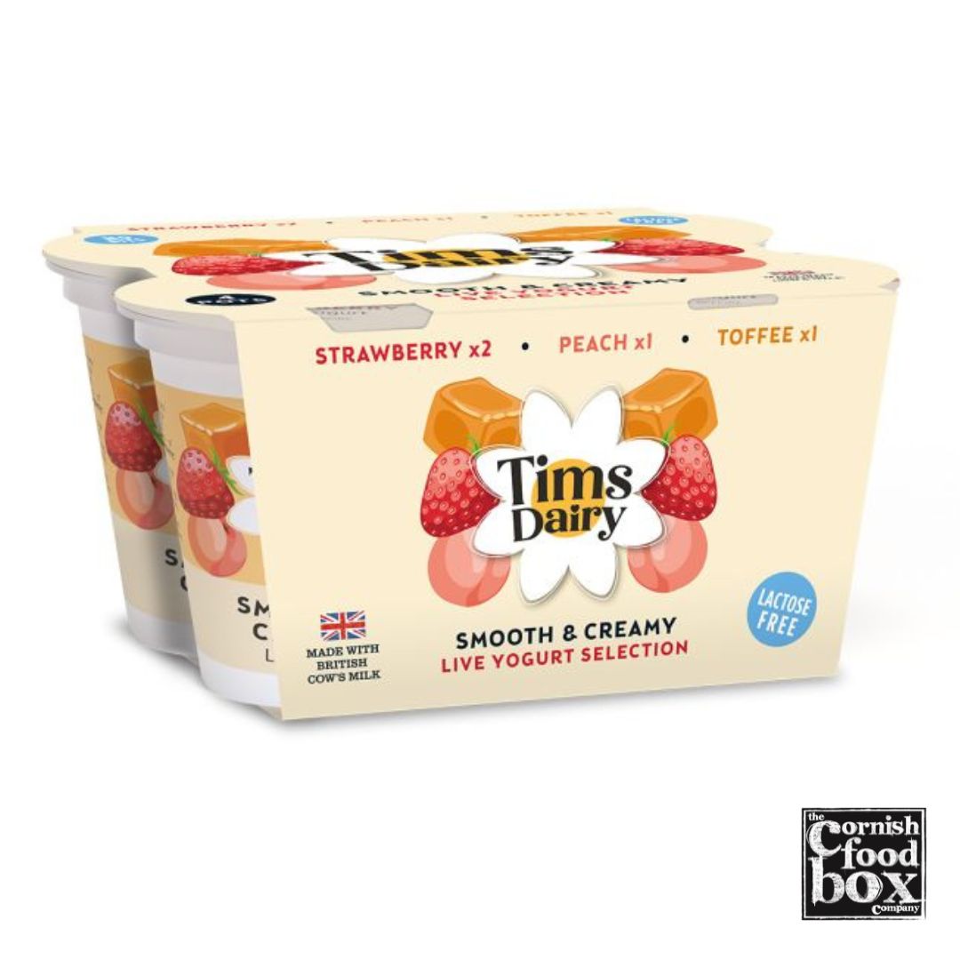 Tim's Lactose Free Live Yogurts 4pk