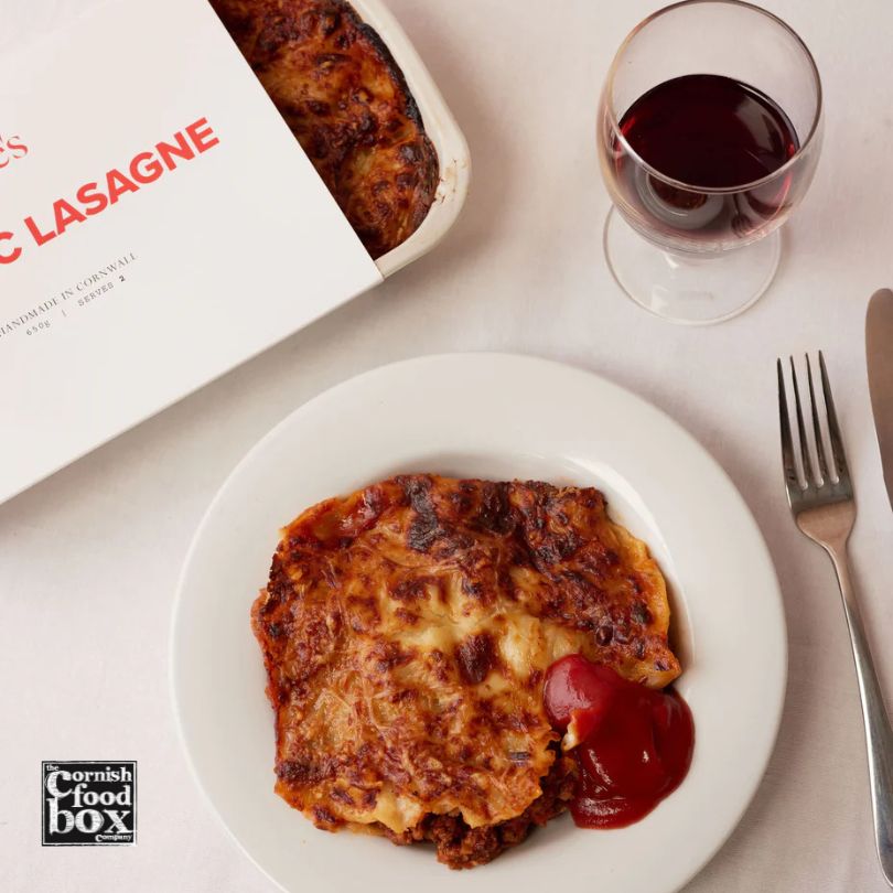 Ready to cook Cornish Beef Lasagne