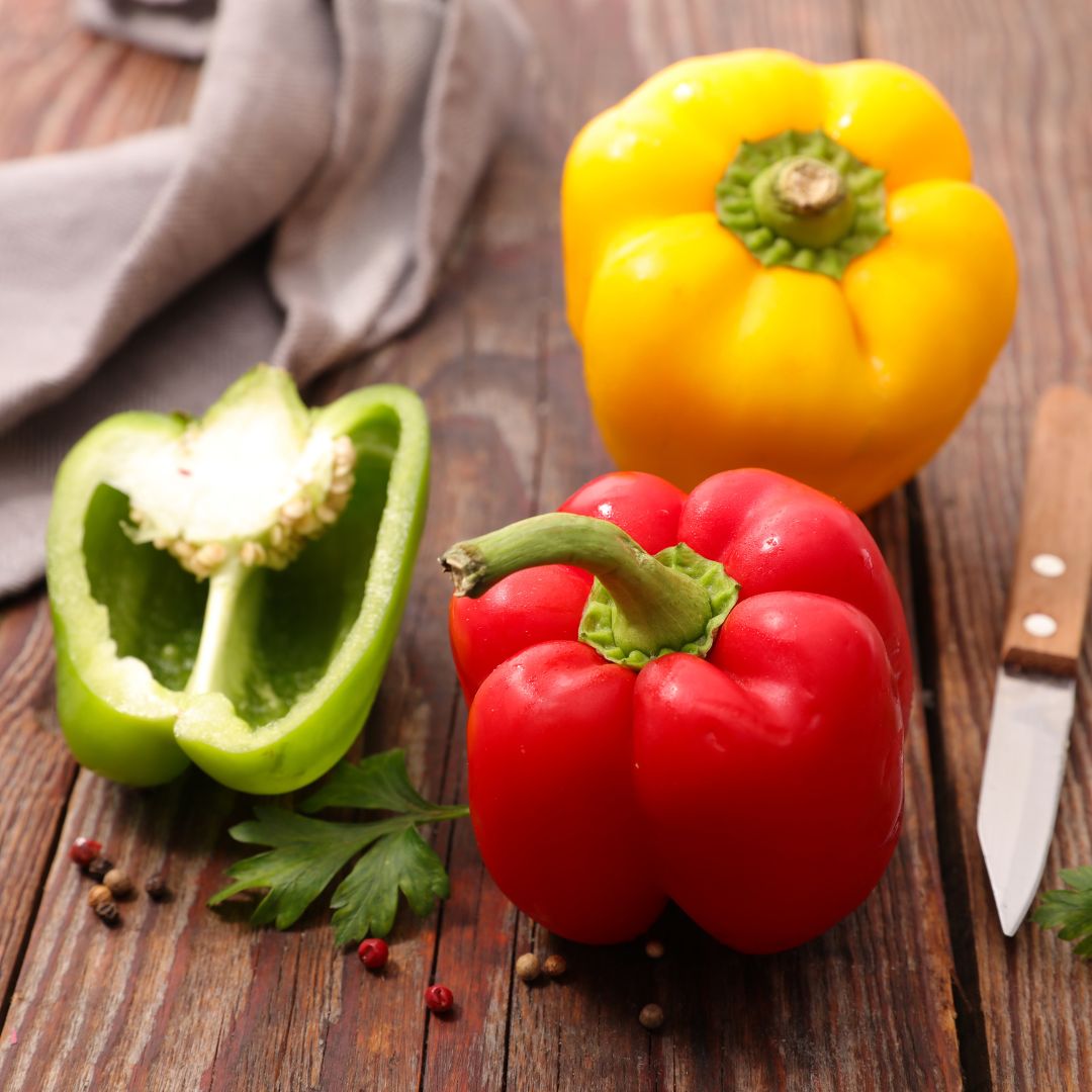 bell peppers trio