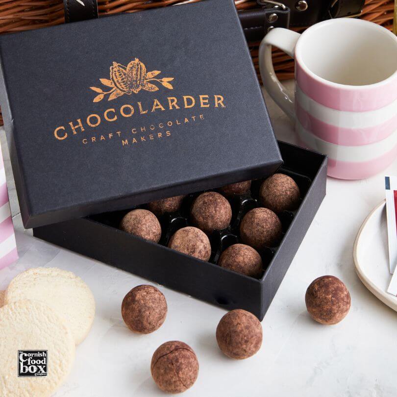 Chocolarder Handmade Seasalt Caramel Truffles Box