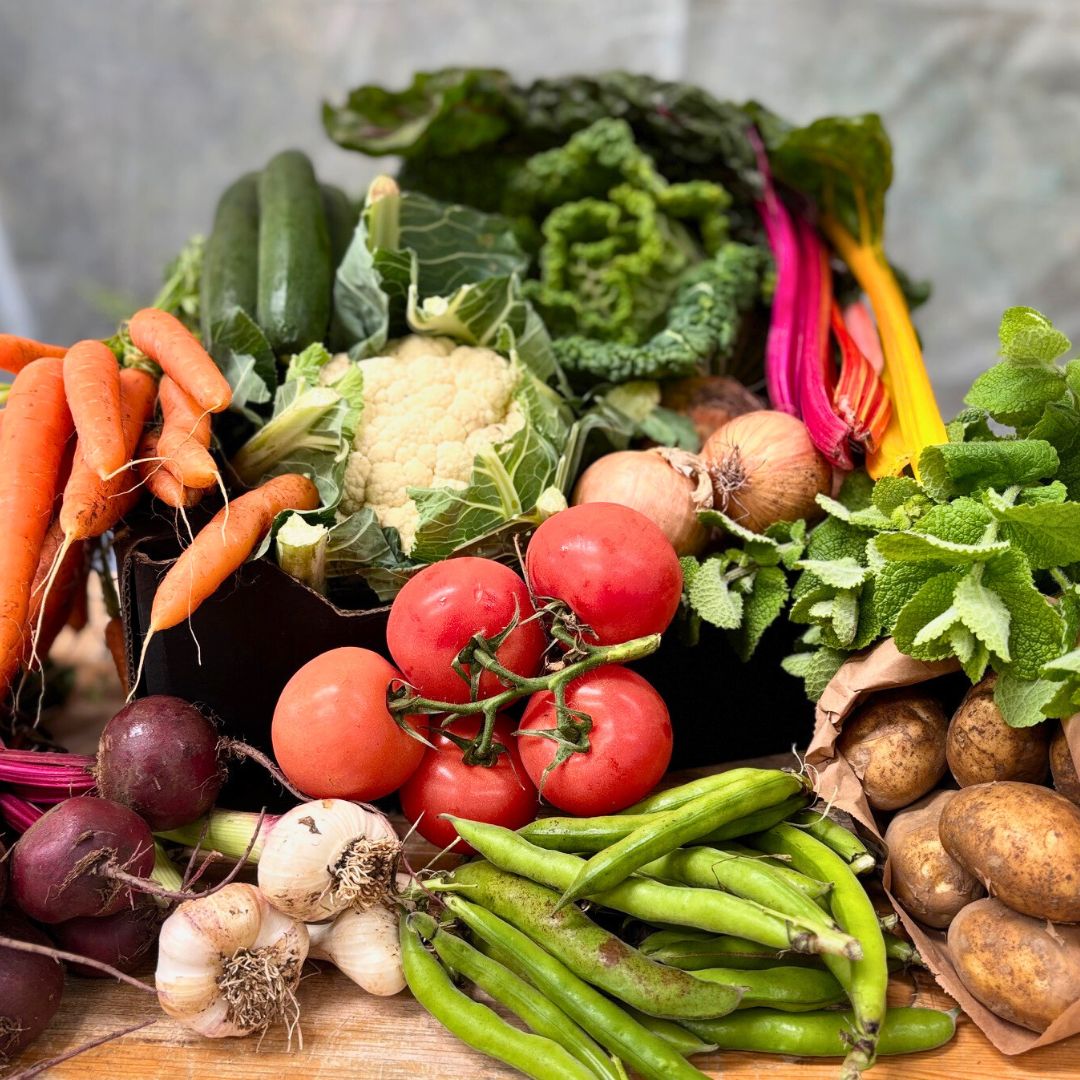 Large seasonal veg box from Cornwall
