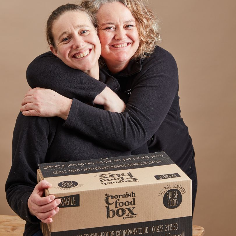 Sisters Tor and Lucy, founders of The Cornish Food Box Company